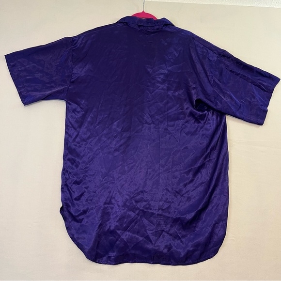 Vintage Victoria Secret purple gold label nightgown M/L - Picture 8 of 12